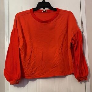 Umgee Bold Orange Sweatshirt